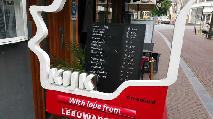 Met de hartelijke groeten van Leeuwarden