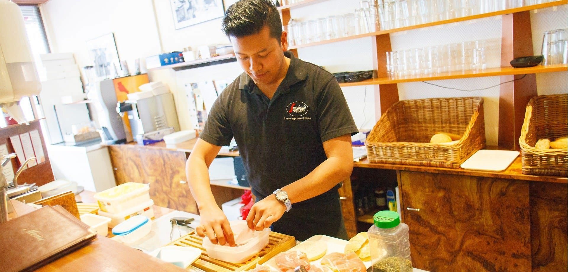 Broodjes bij de vleet