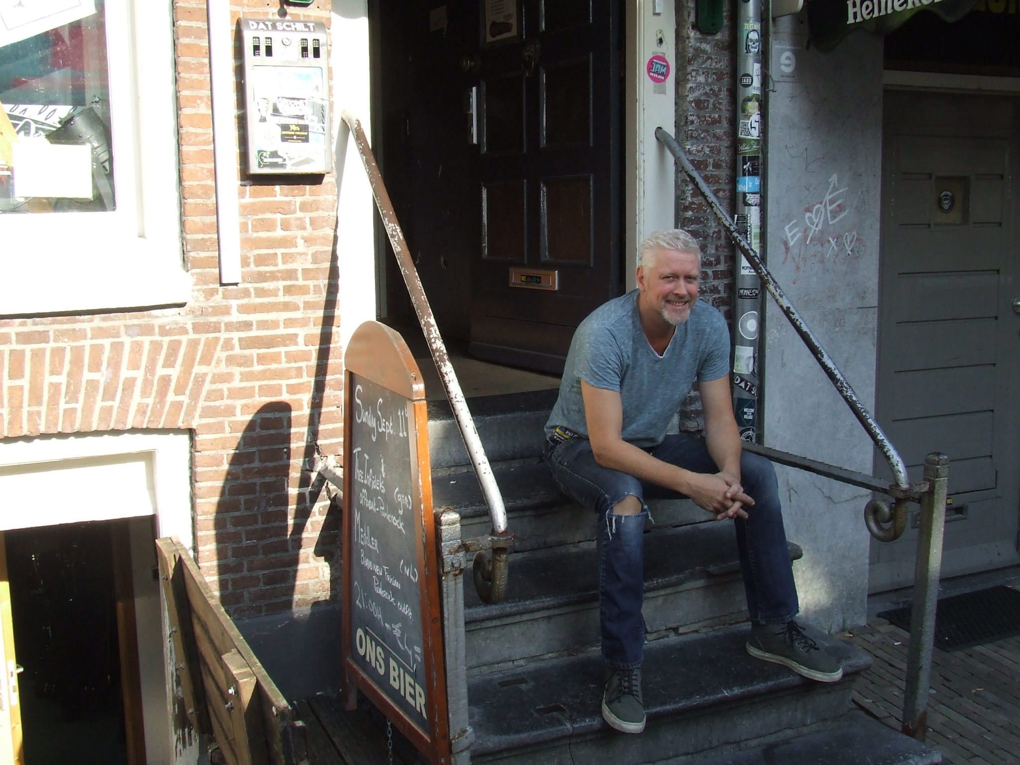 De man achter Rock Café Mukkes: Mark Hoogcarspel