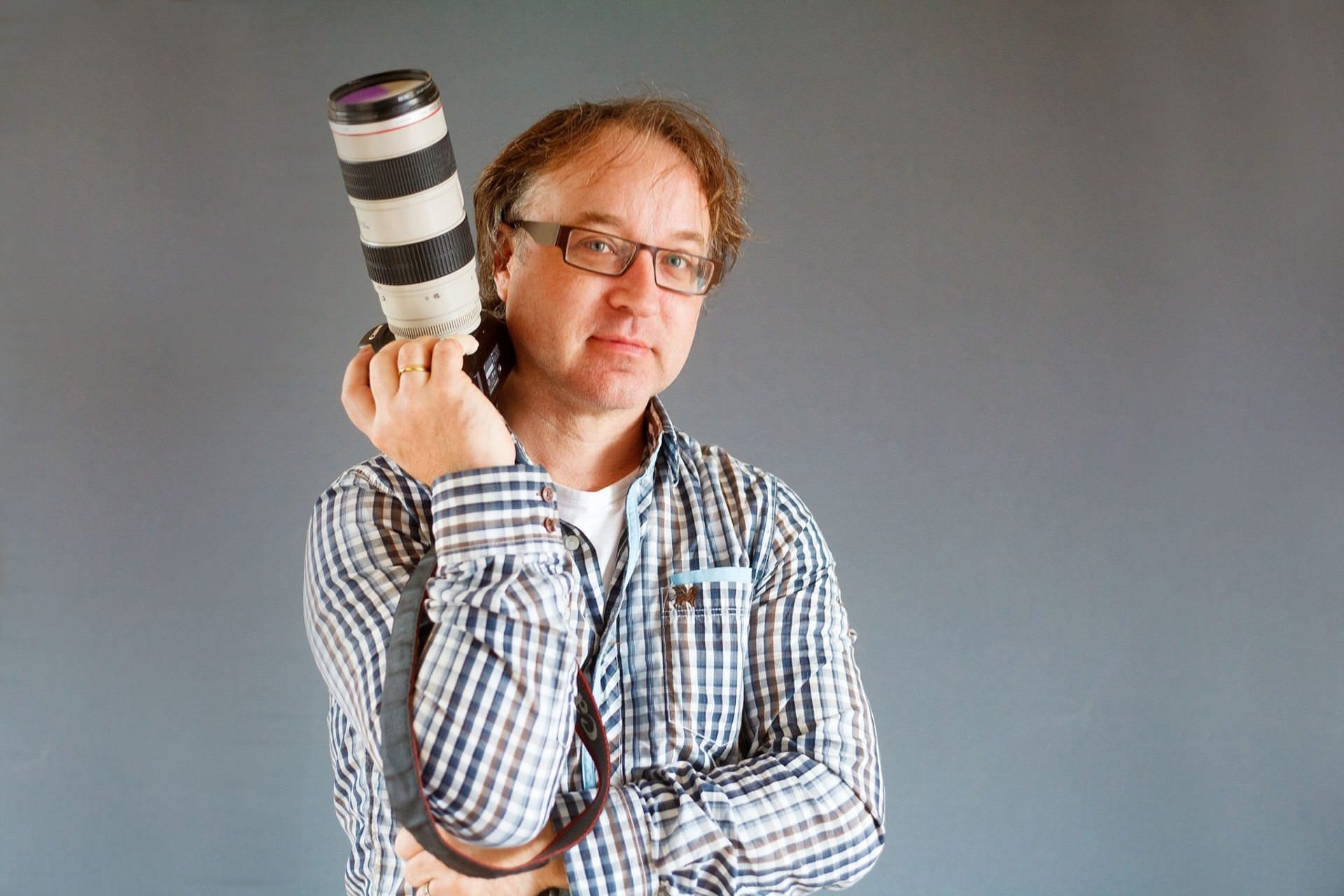 Simon van der Woude en zijn fotografiebeurs C-Leeuwarden