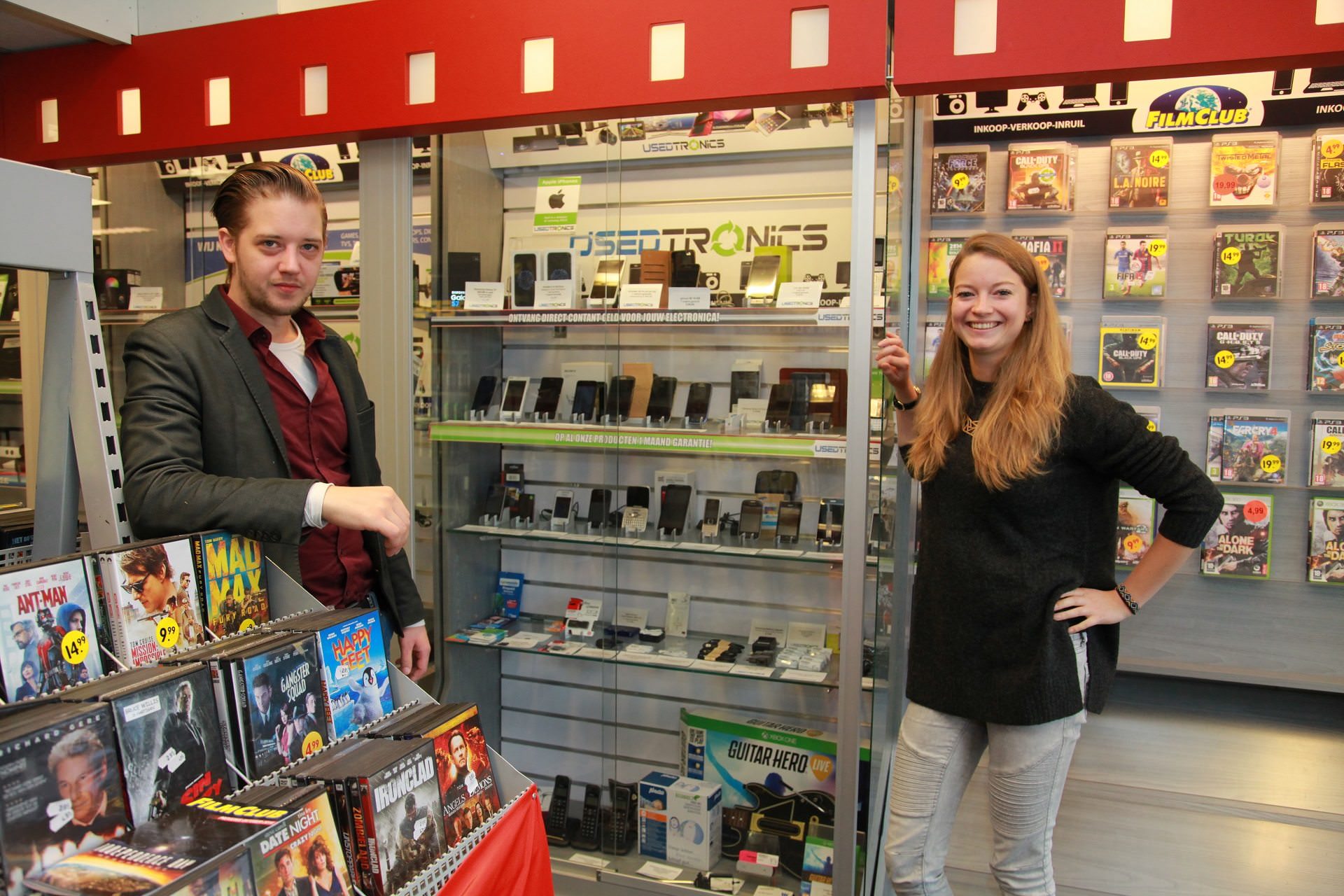 Van videotheek naar speciaalzaak in consumentenelektronica: Usedtronics