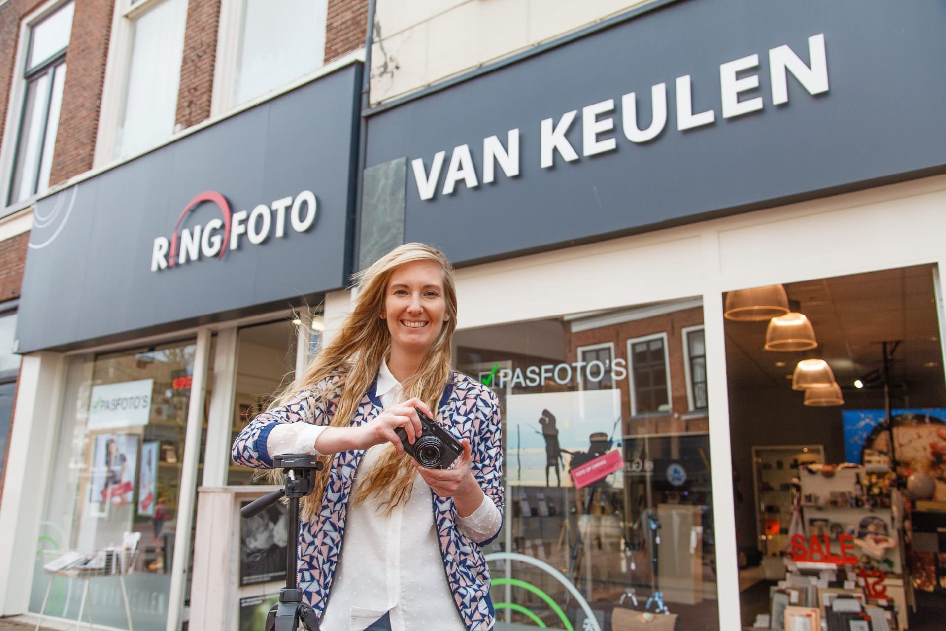 'Say cheese!' bij Foto van Keulen