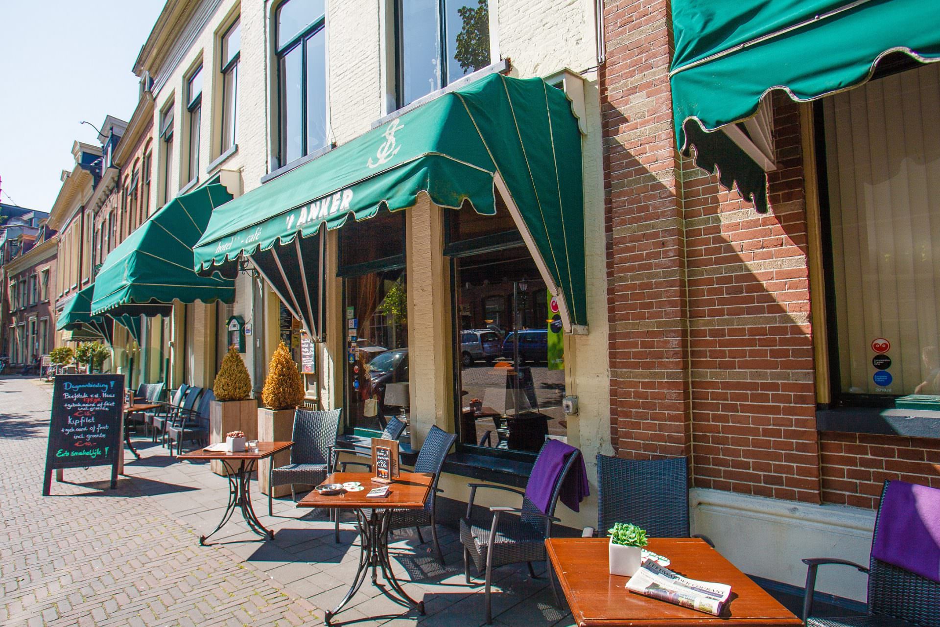 Stadshotel in hartje centrum: Hotel-café 't Anker