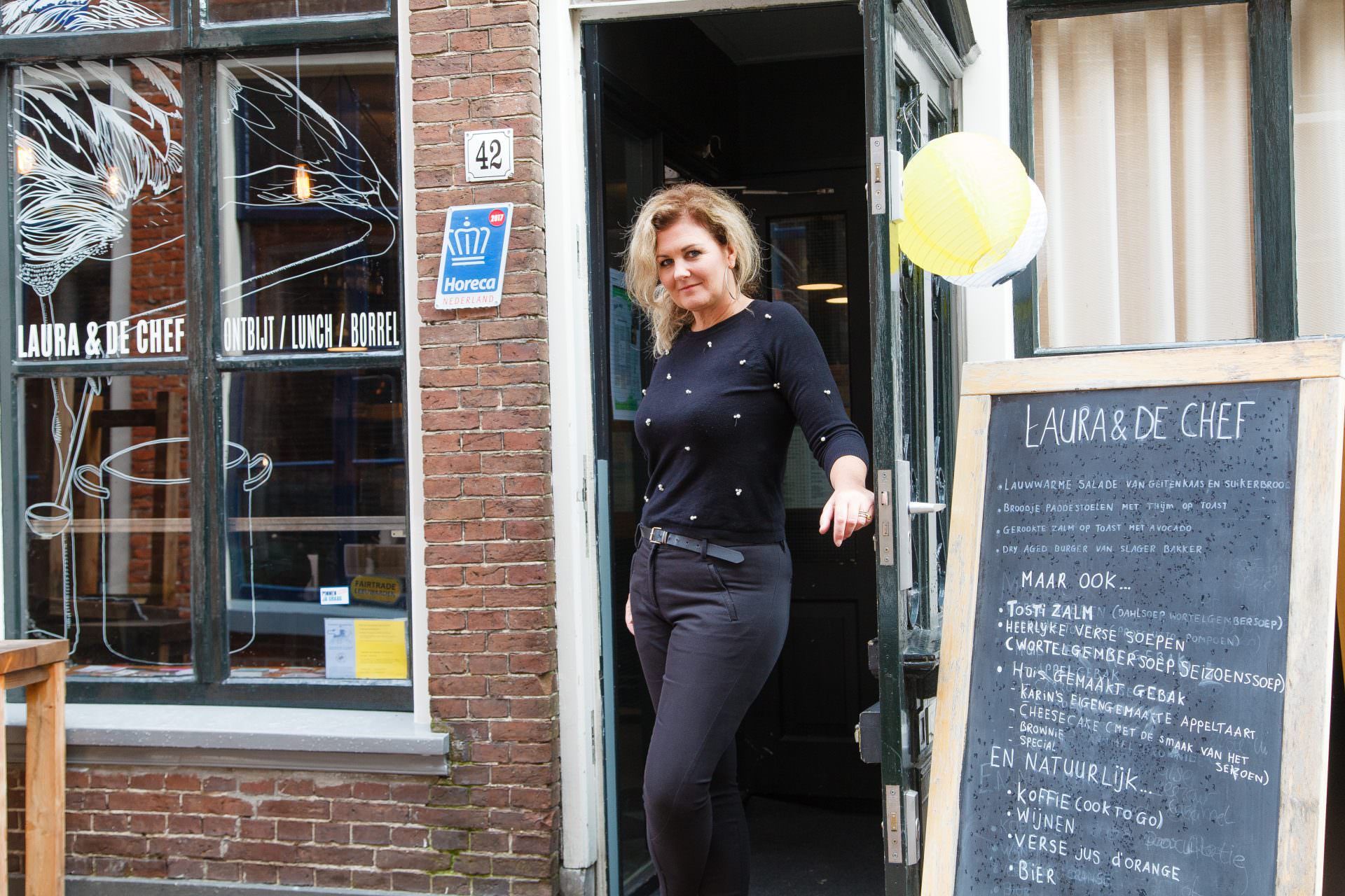 Een goede lunch is meer dan een uitsmijter bij Laura en de Chef
