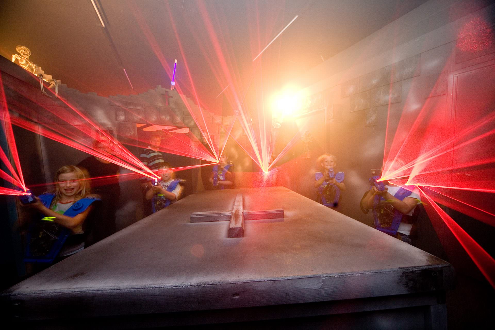 Lasergamen bij MonkeyTown