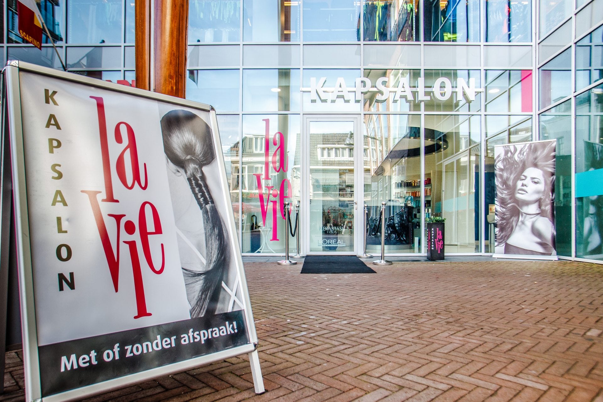 Loop er goed gekapt bij