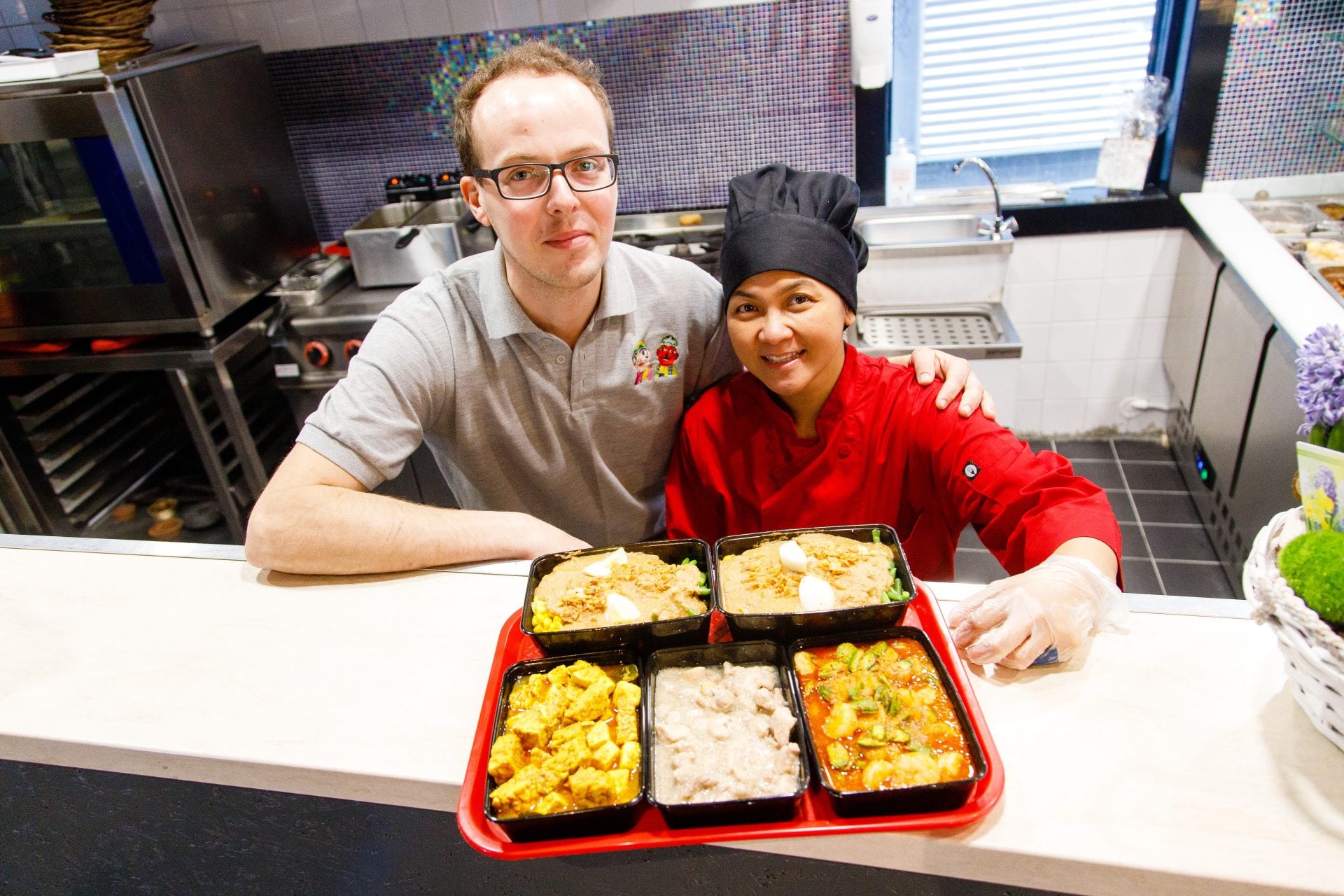 Traditioneel Indonesisch eten in hartje Leeuwarden