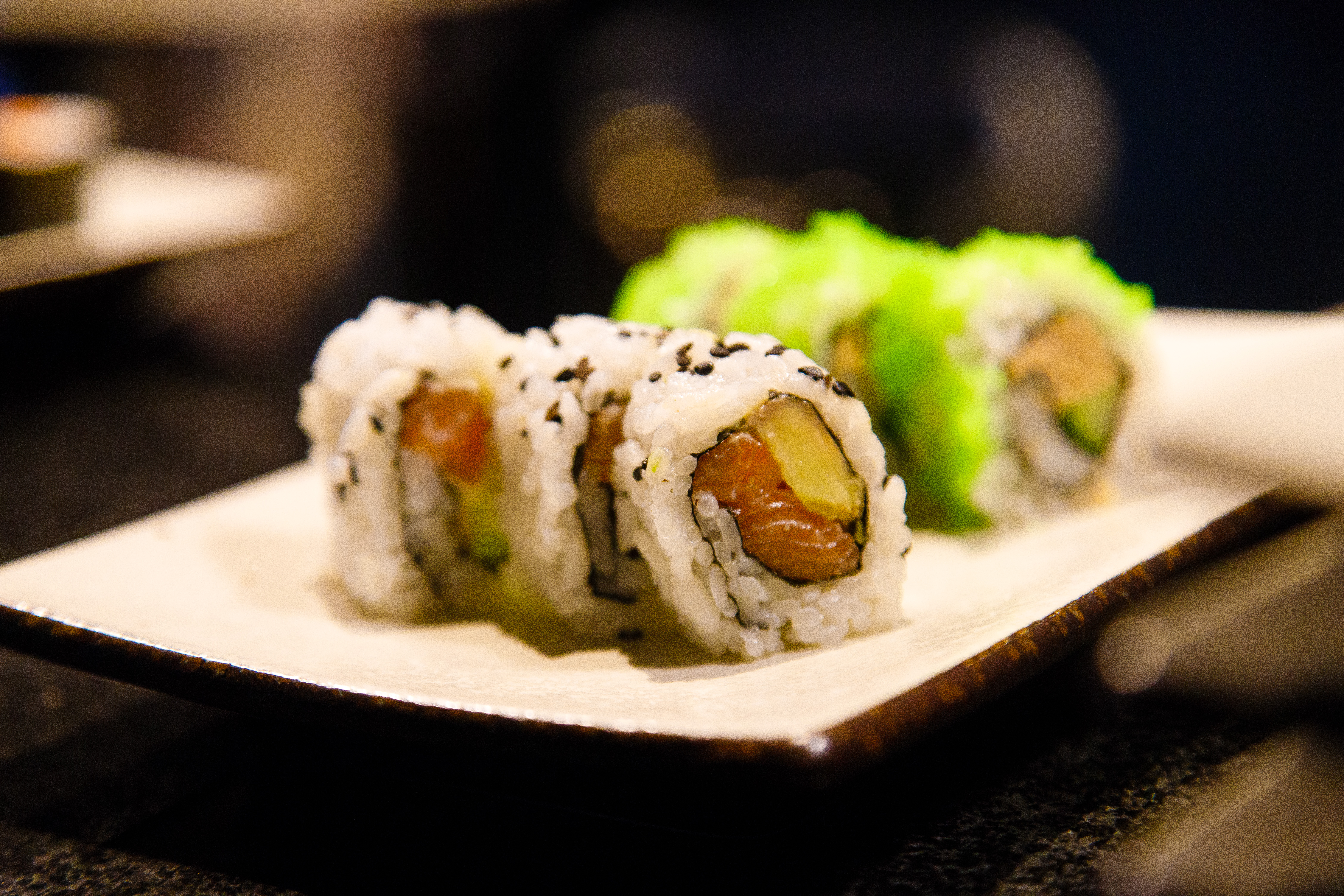 ‘You can’t buy happiness, but you can buy sushi!'