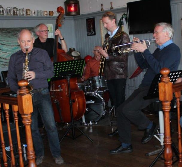 Jazz band Blue Gate in De Friesche Club