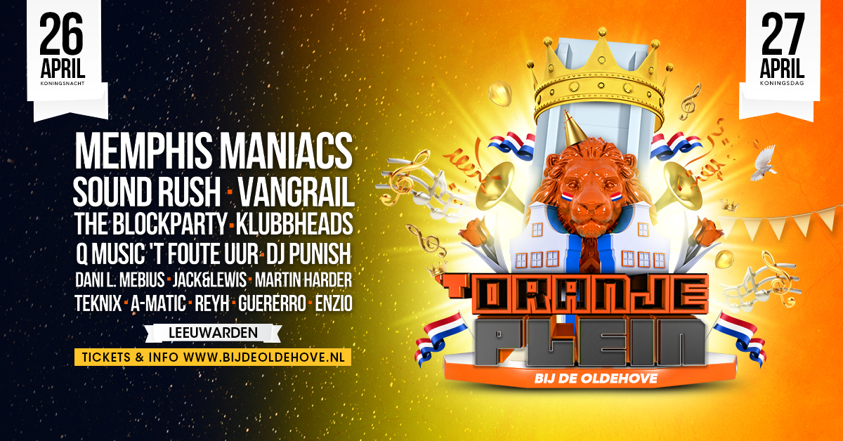 Vier dit jaar twee dagen Koningsfeest