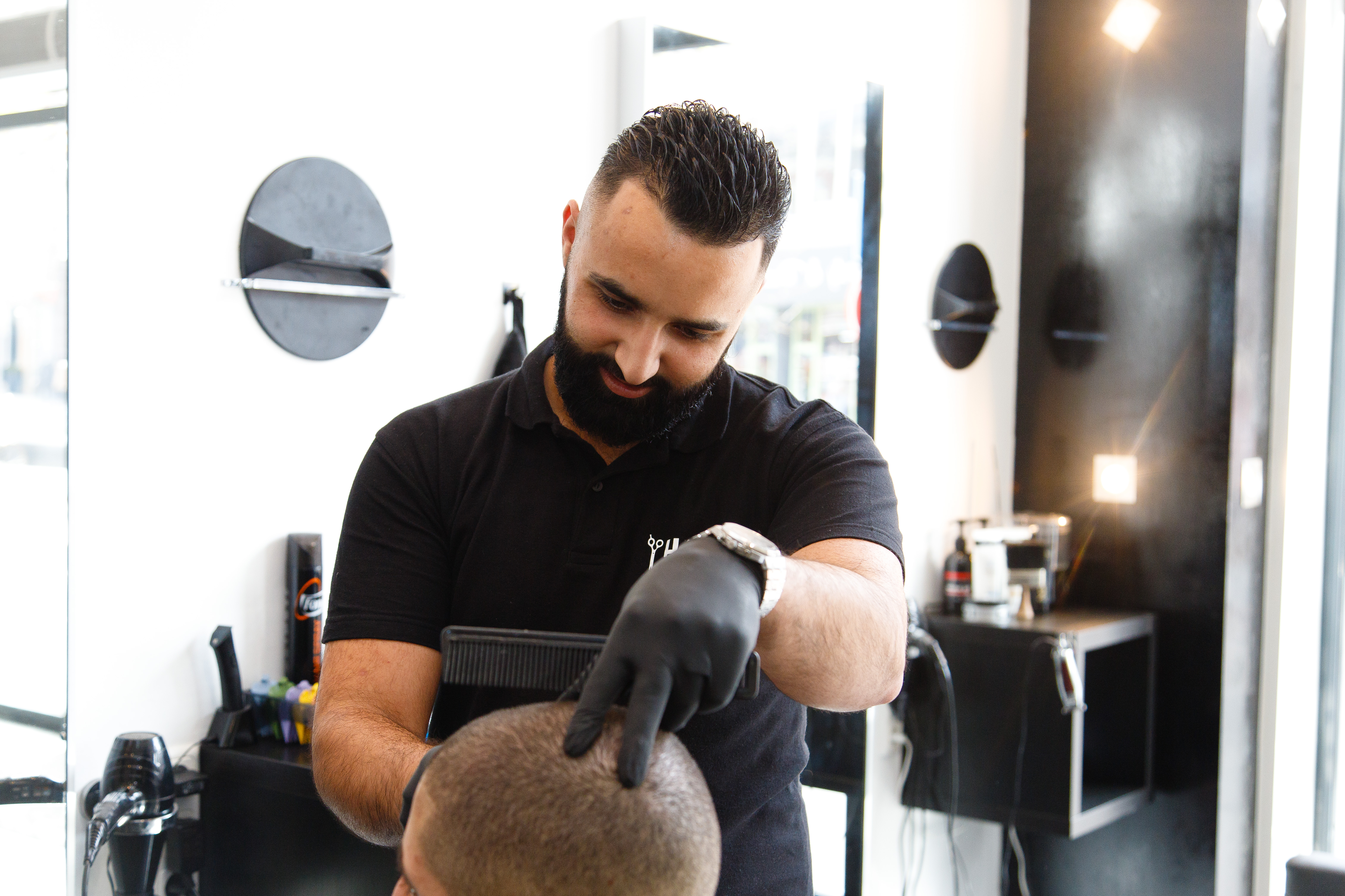 Altijd een goede mood bij Haksshairstyling