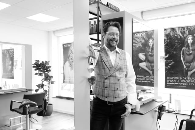 Blond, permanent maar vooral groen