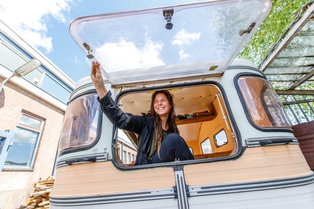 Ik ga op reis en laat achter...