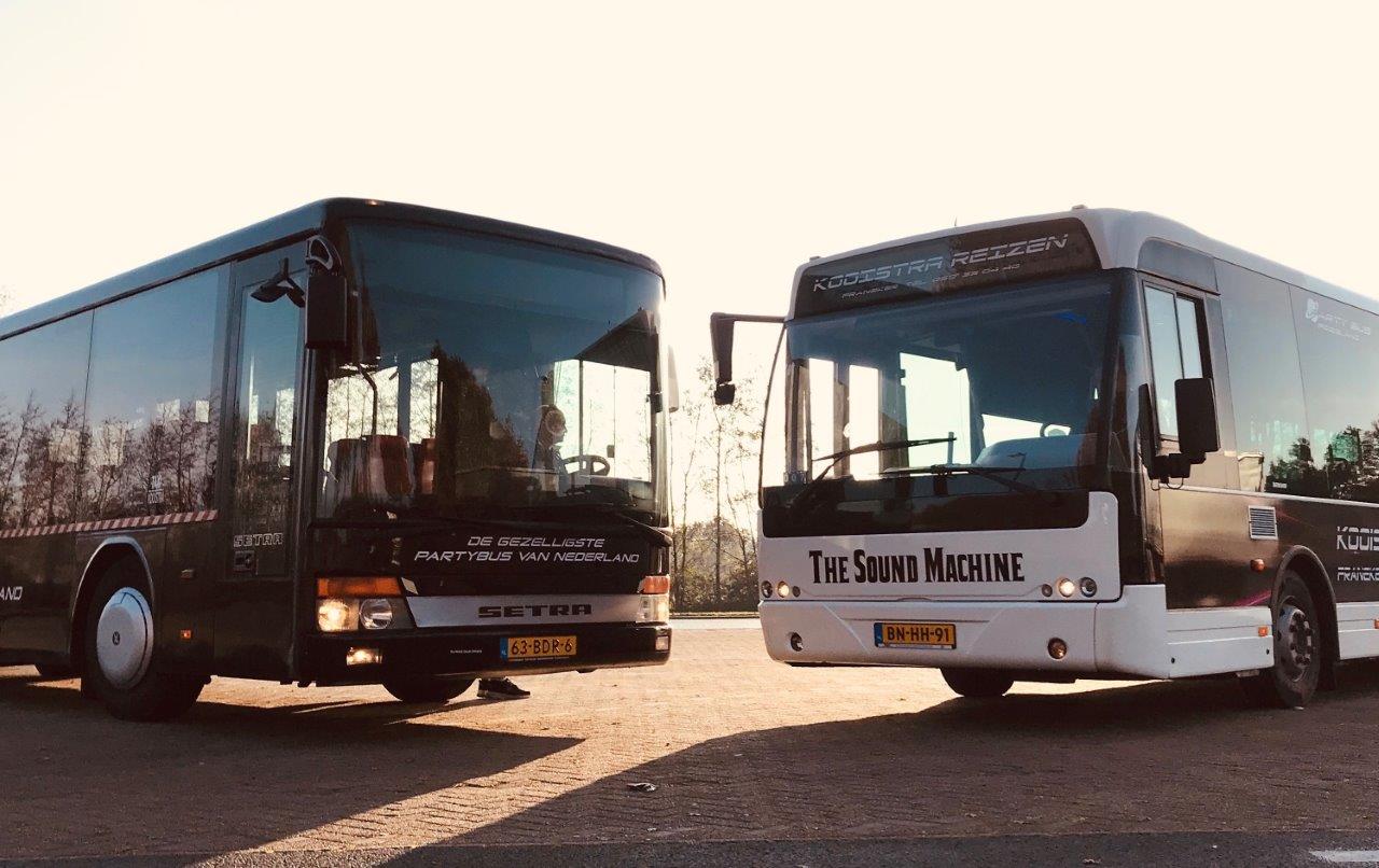 Op weg met Partybus Friesland!