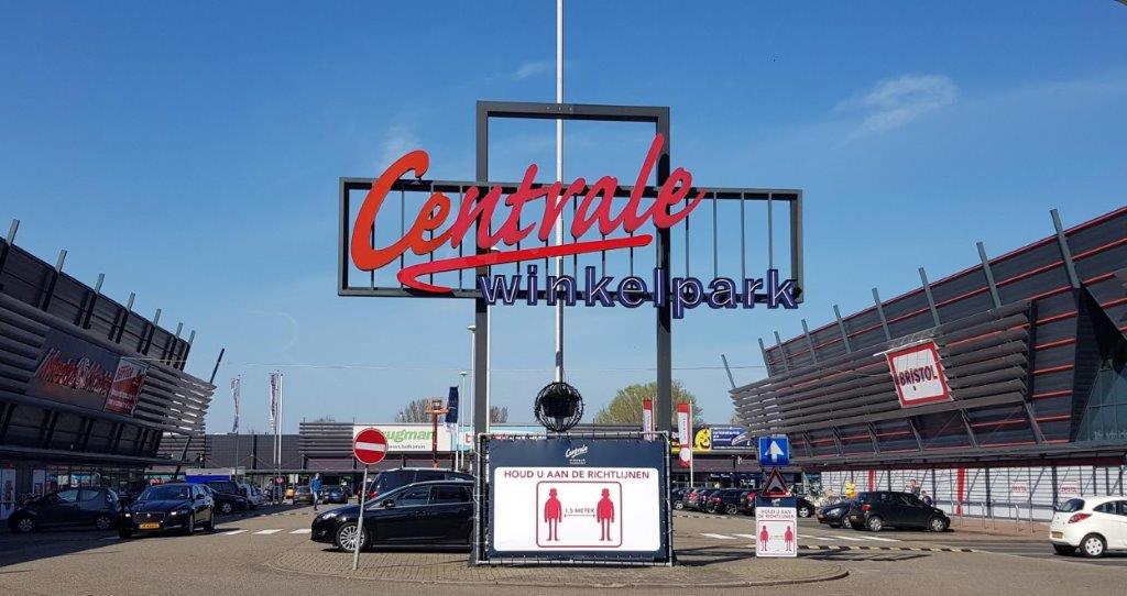 Winkelpark De Centrale houdt zich goed aan de RIVM-richtlijnen