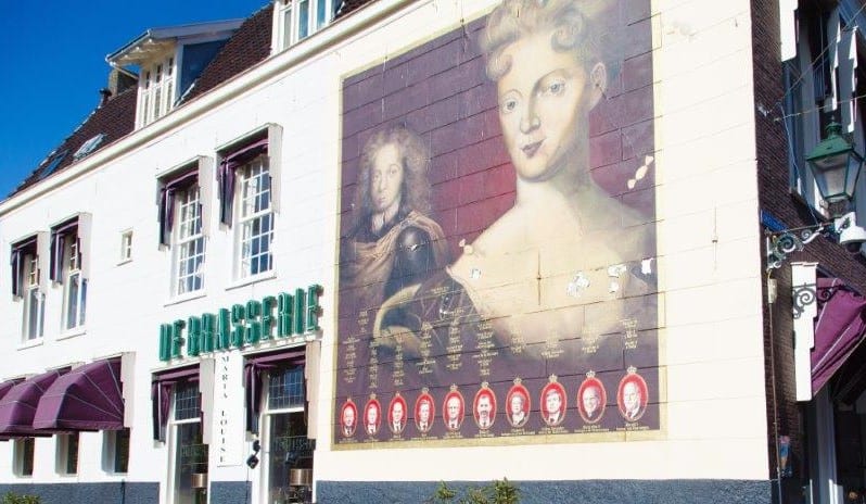 Muurschildering Maria Louise gaat verdwijnen