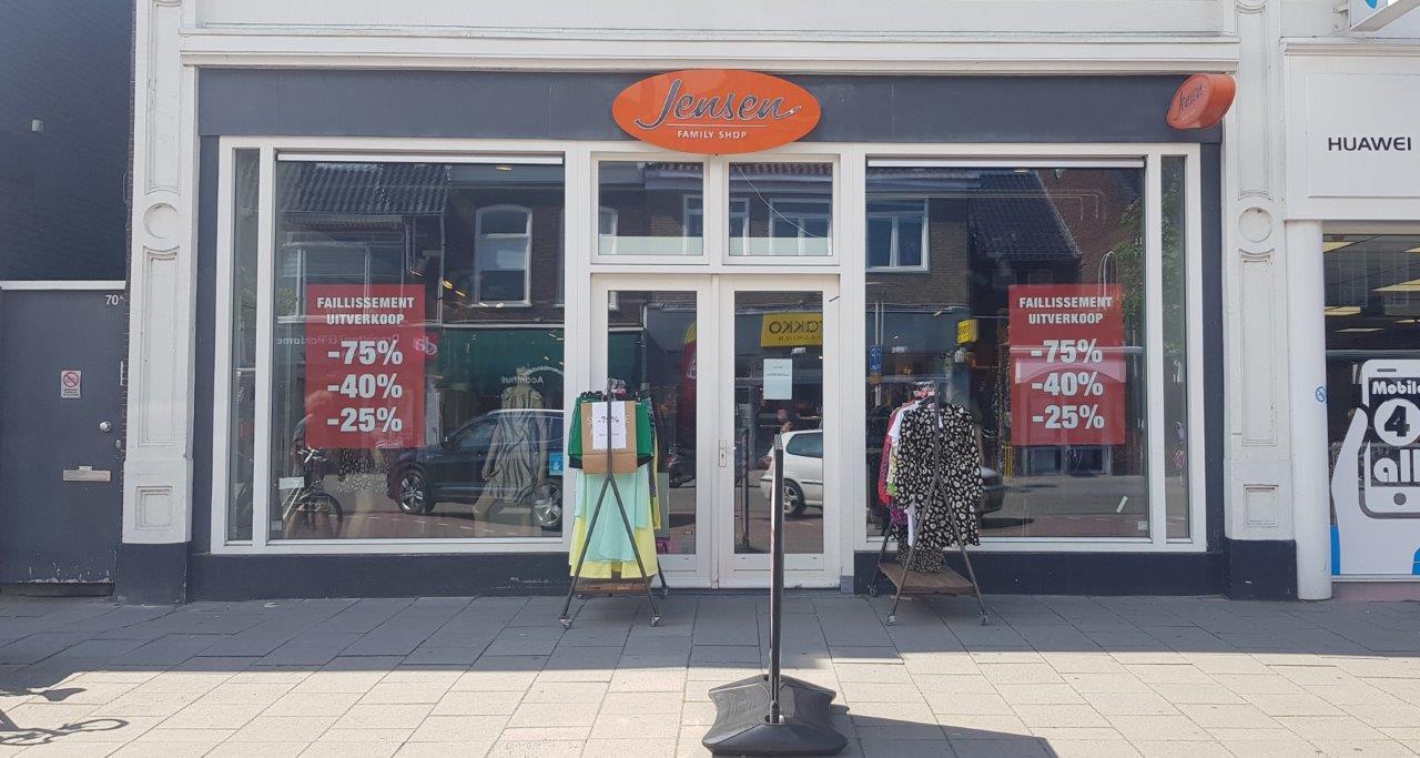 Kledingwinkel Jensen Familyshop maakt doorstart