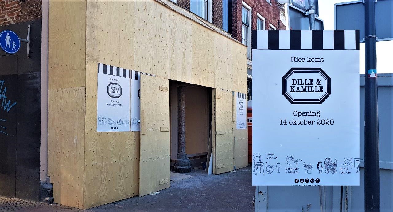 Dille & Kamille gaat op 14 oktober open in Leeuwarden
