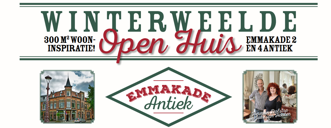 Open huis bij Emmakade Antiek: 300 m² wooninspiratie