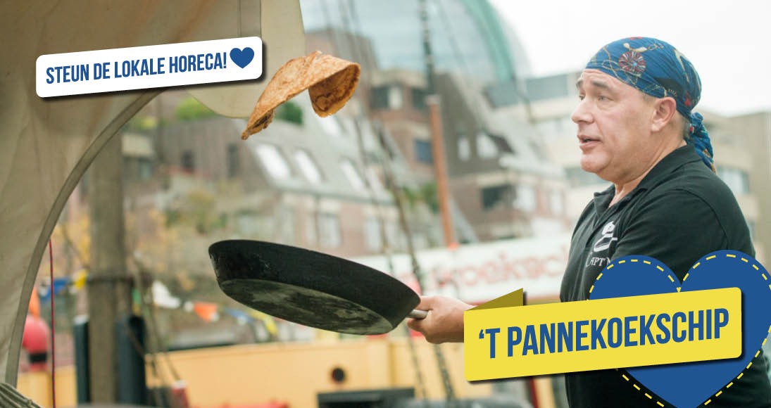 Ga aan boord met de heerlijke pannenkoeken van 't Pannekoekschip