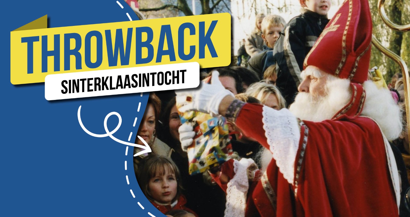 Deze week: een throwback naar de Sinterklaasintocht!