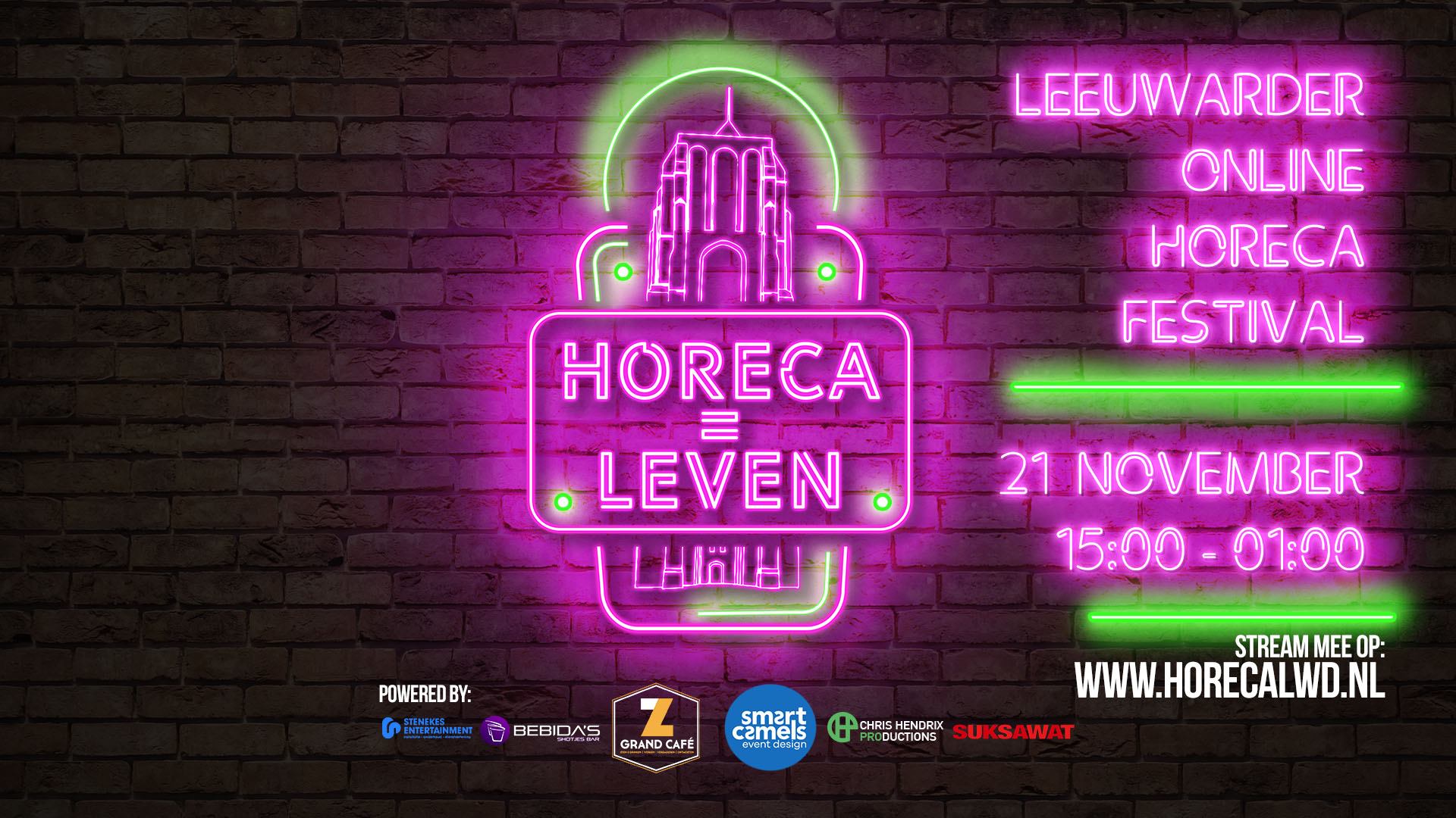 Het is zover: vandaag is het tijd voor het Leeuwarder Online Horecafestival