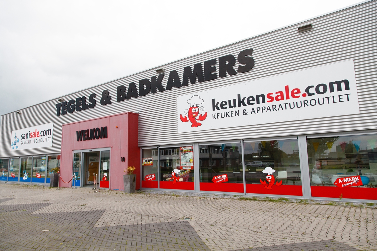 Gave kortingen en mooie prijzen tijdens de actie 10-daagse bij Sanisale en Keukensale