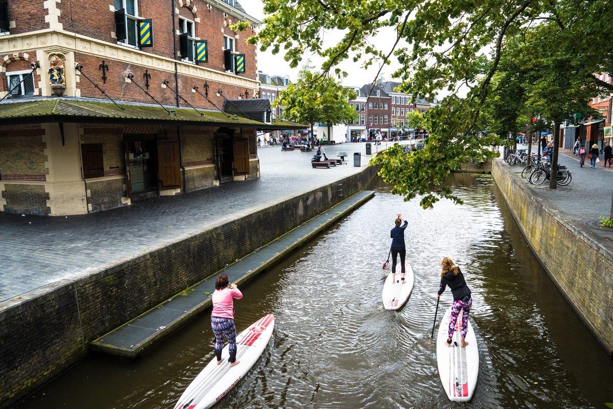 Suppen maakt Leeuwarden populair bij toeristen