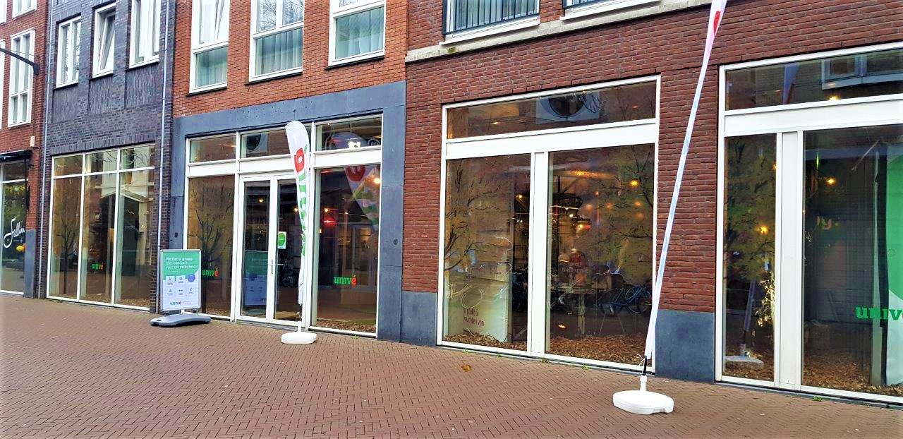 Welkom in de binnenstad: Univé Leeuwarden