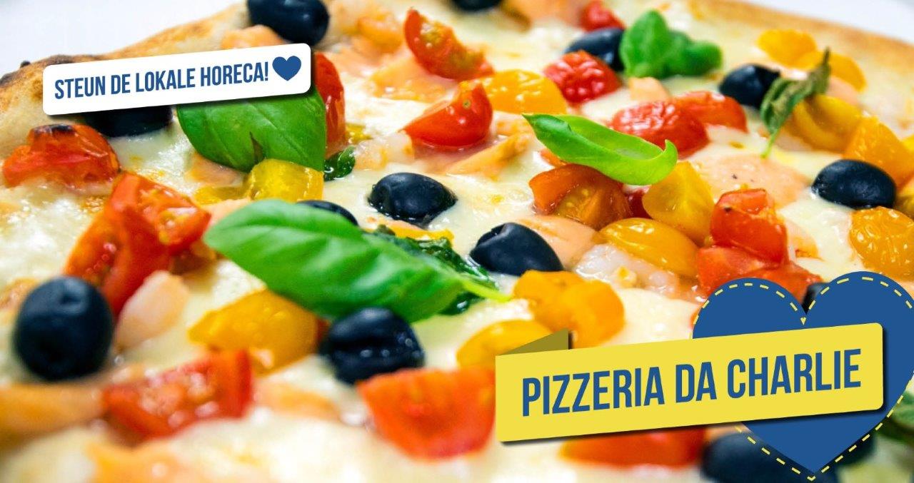 Kom de koude dagen door met de warme pizza's van Pizzeria Da Charlie!