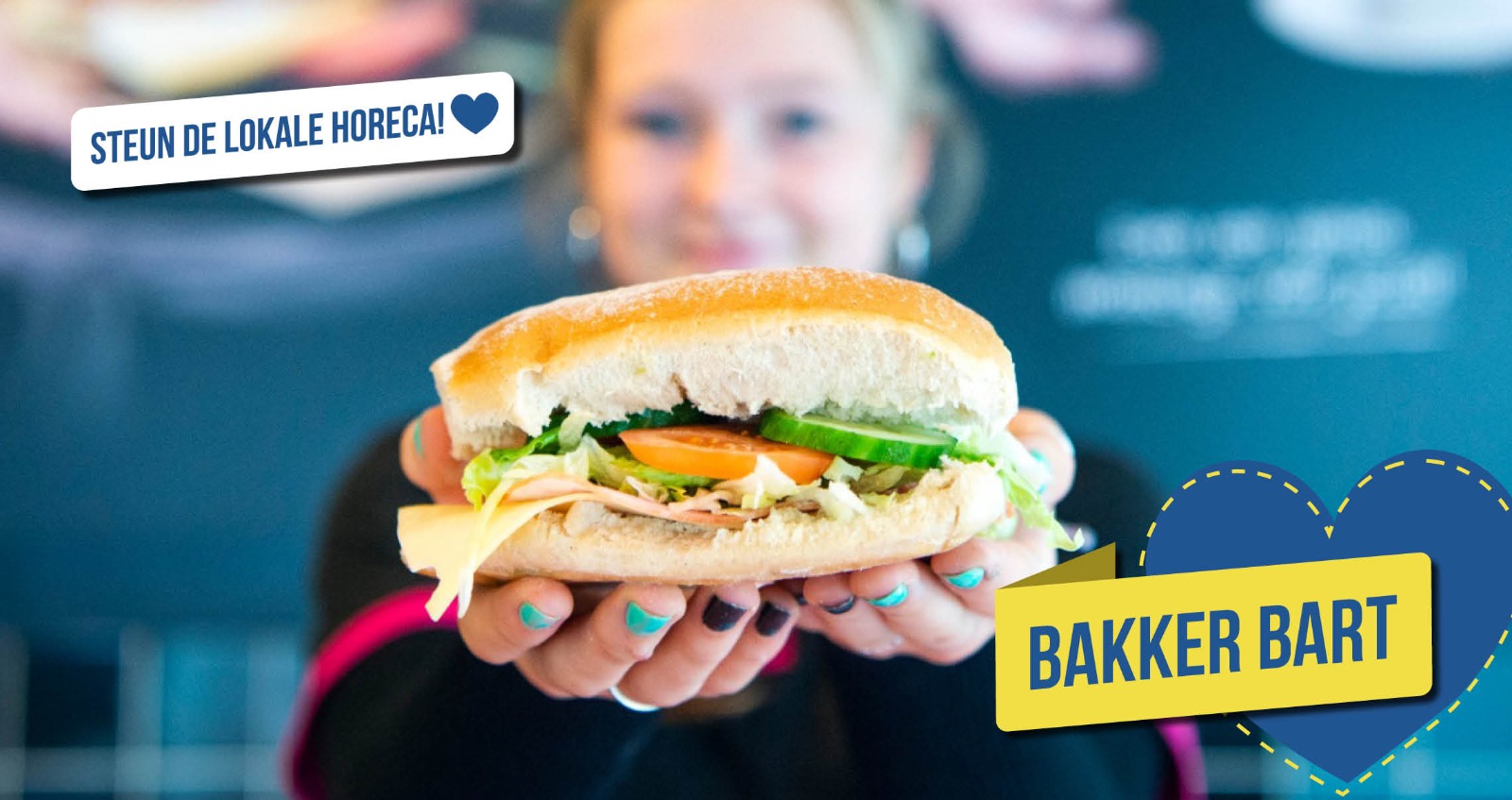 Bestel heerlijke broodjes en andere lekkernijen bij Bakker Bart!