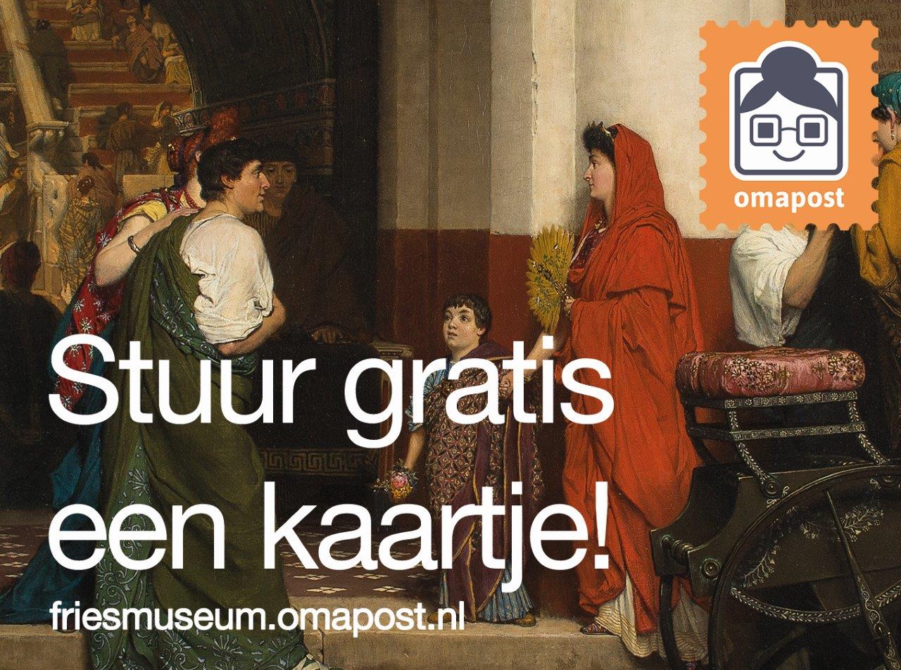 Verstuur gratis een ansichtkaart: Fries museum stelt 1000 kaartjes beschikbaar