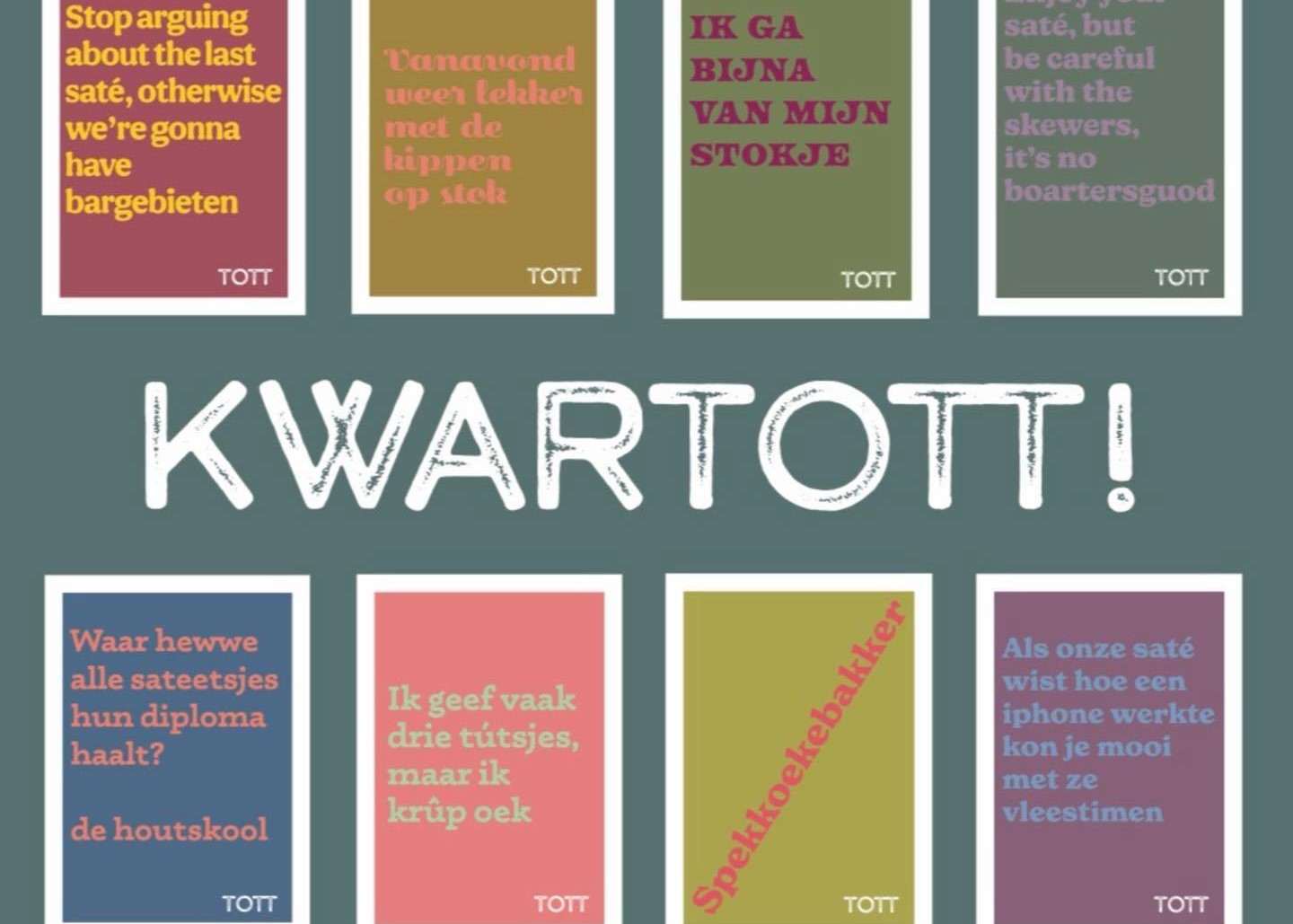 TOTT bereidt heropening voor met leuke actie: Kwartott!