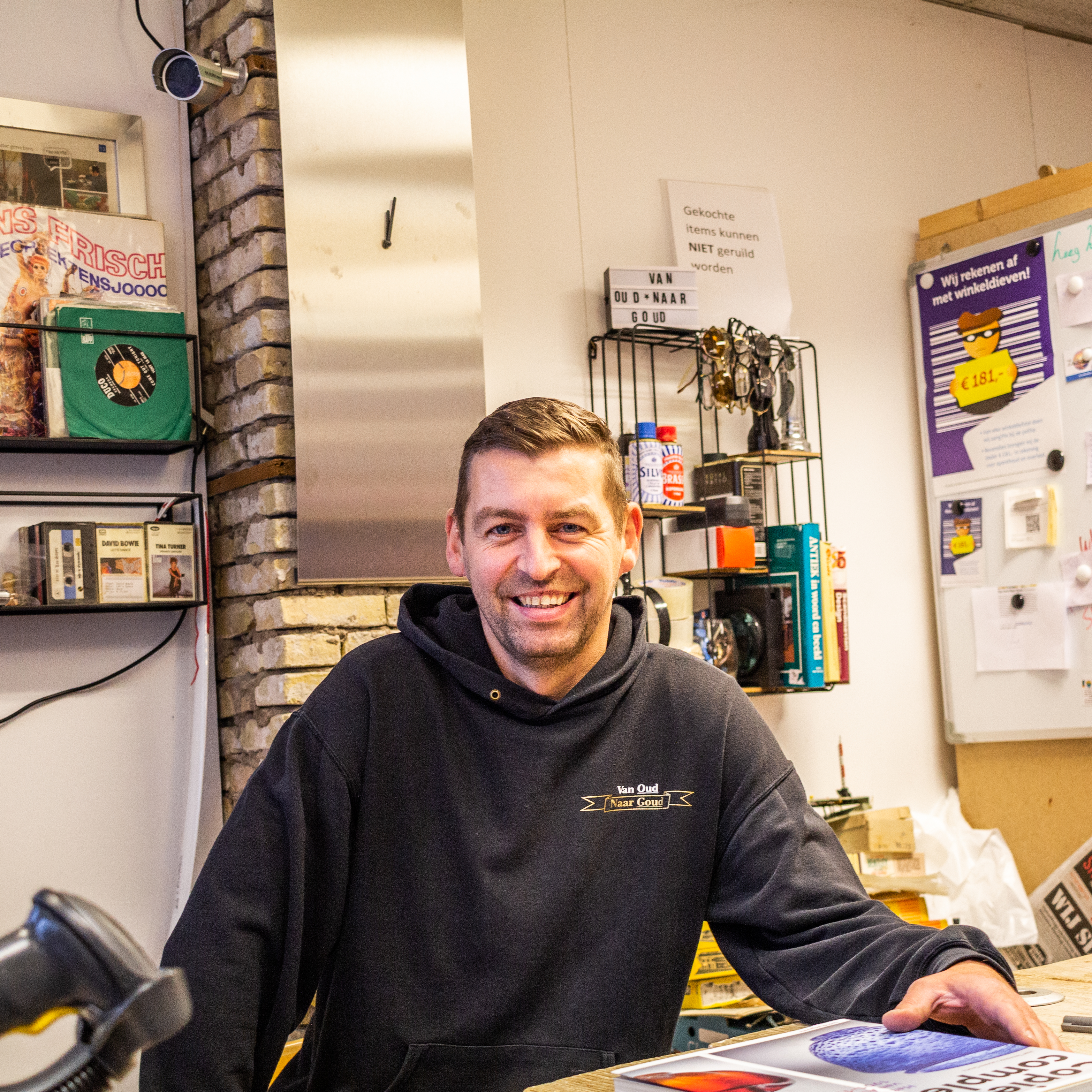 Bij Van Oud Naar Goud leveren je eigen spullen geld op