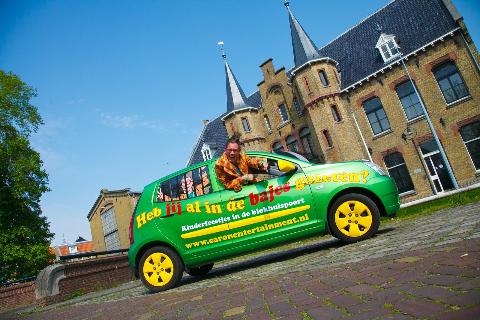 Geen kinderfeestjes meer: André Caron stopt ermee