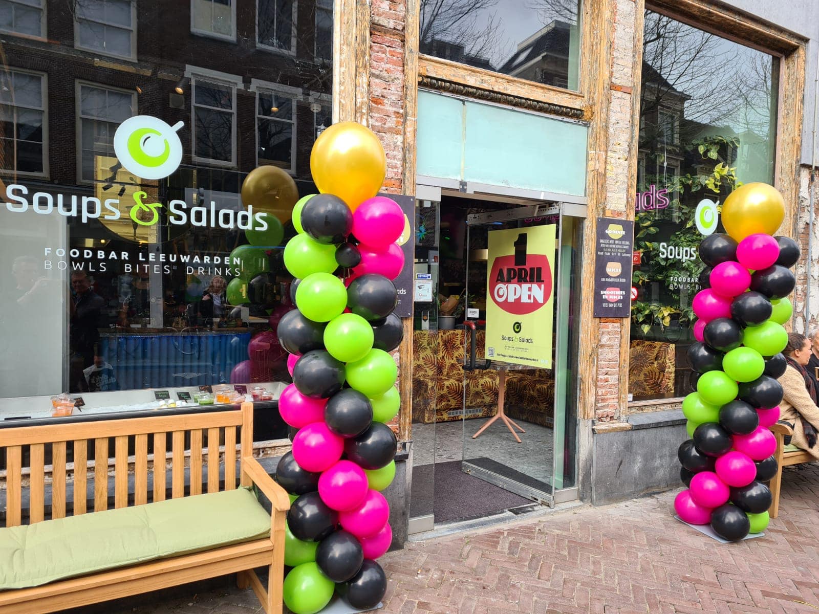 Nieuw in Leeuwarden: Soups & Salads Foodbar Leeuwarden!