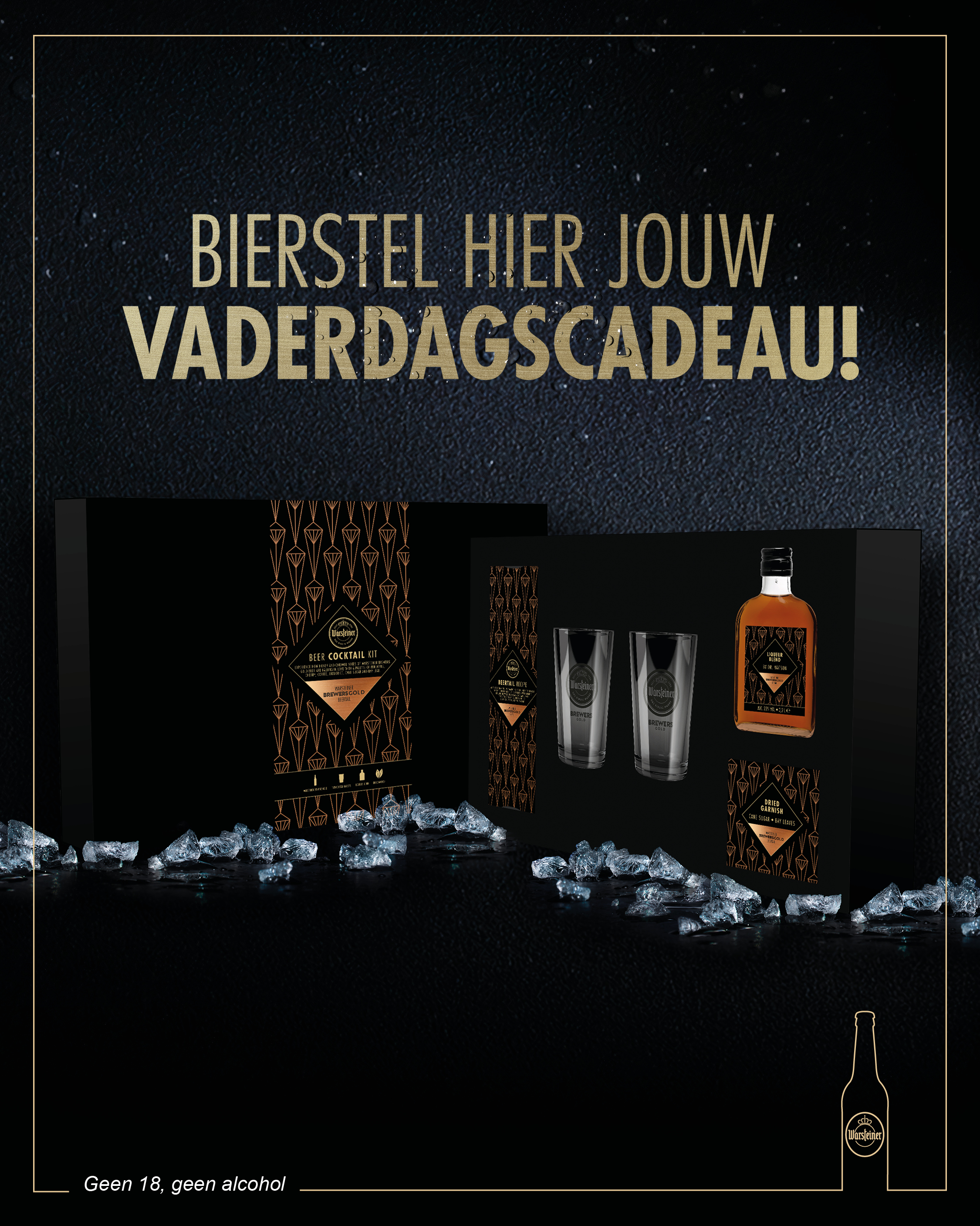 Biercocktail Beertail, het perfecte cadeau voor Vaderdag