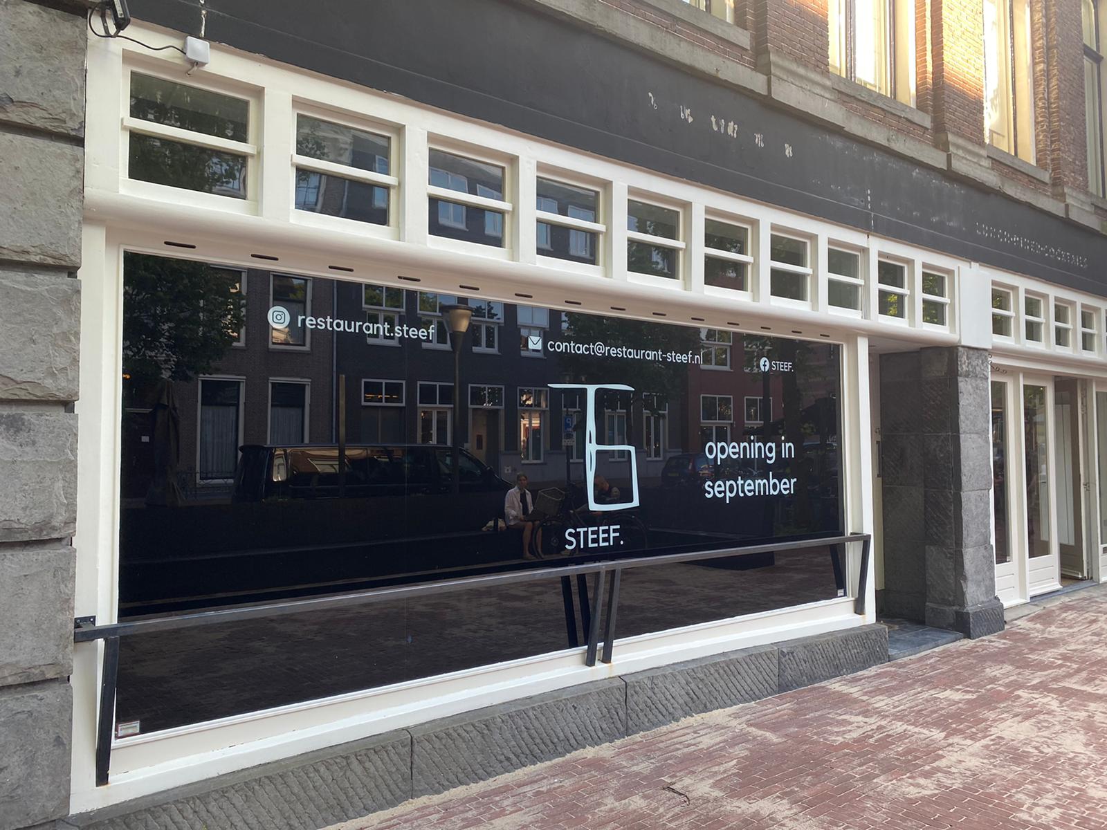 In september opent restaurant STEEF. in Leeuwarden