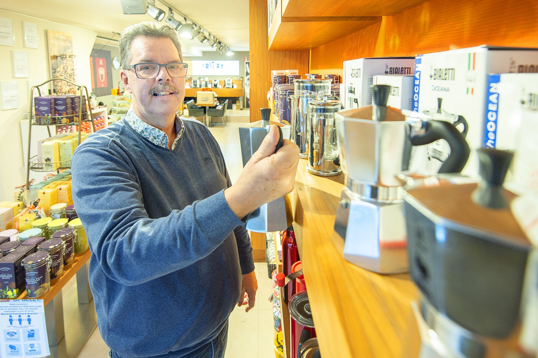 Kaldi in de Kleine Kerkstraat is jouw adres voor alles rondom koffie en thee