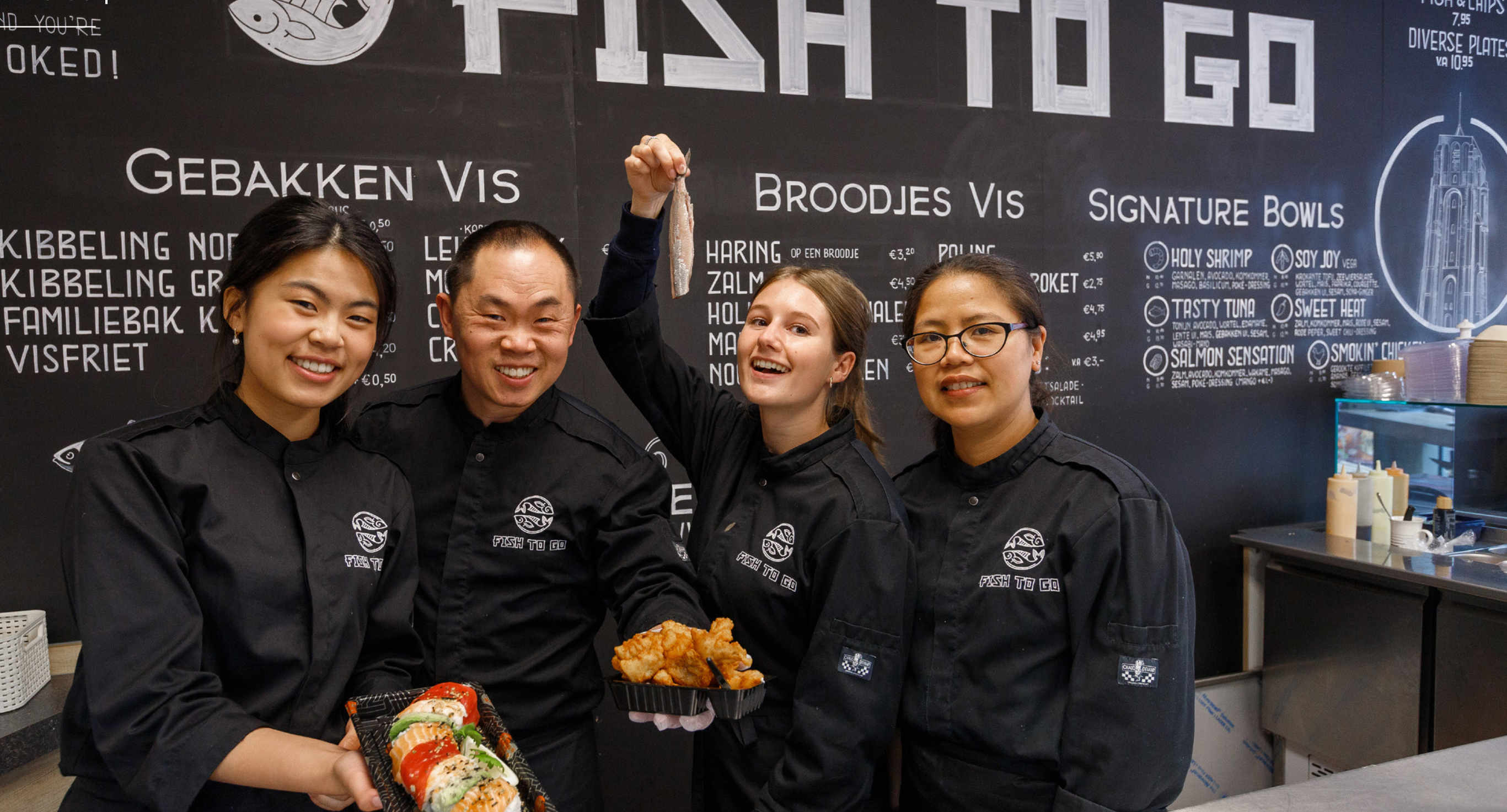 Fish to Go: de traditionele viswinkel met een eigen twist