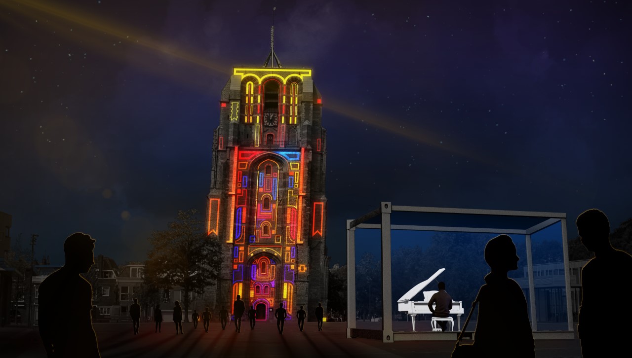 Groots lichtkunstfestival LUNA verlicht Leeuwarder binnenstad