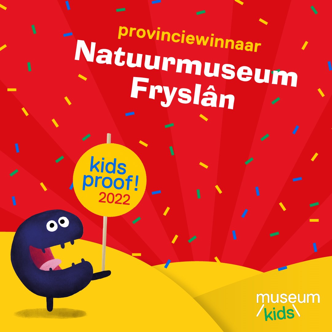 Natuurmuseum Fryslân uitgeroepen tot Beste Kidsproof museum van Fryslân 2022