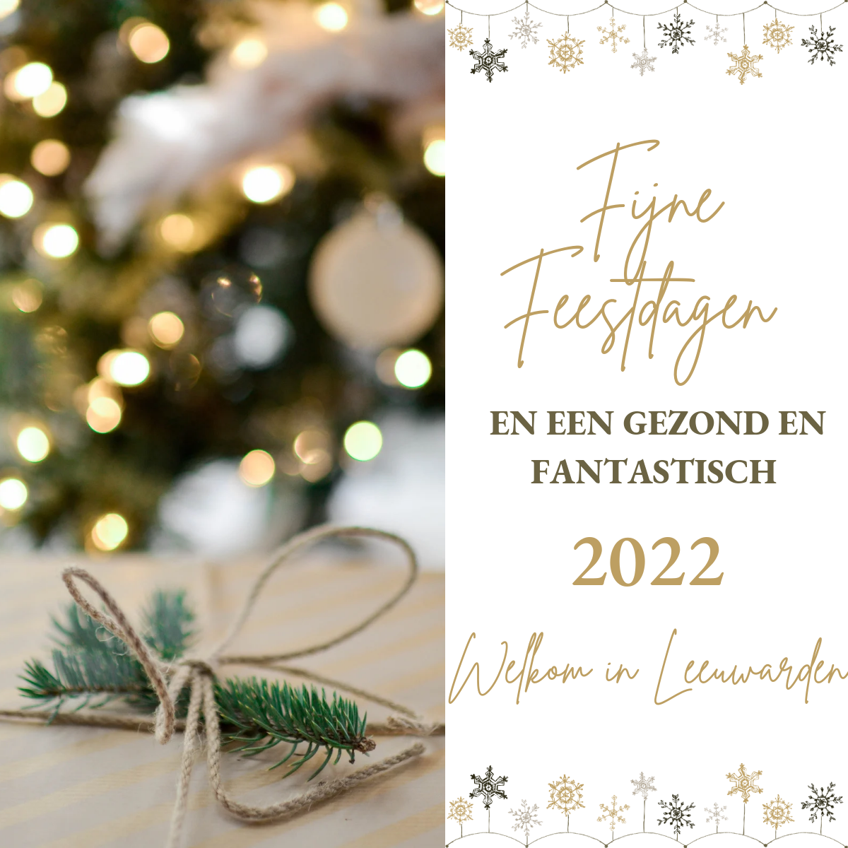 Fijne feestdagen en een gezond 2022!