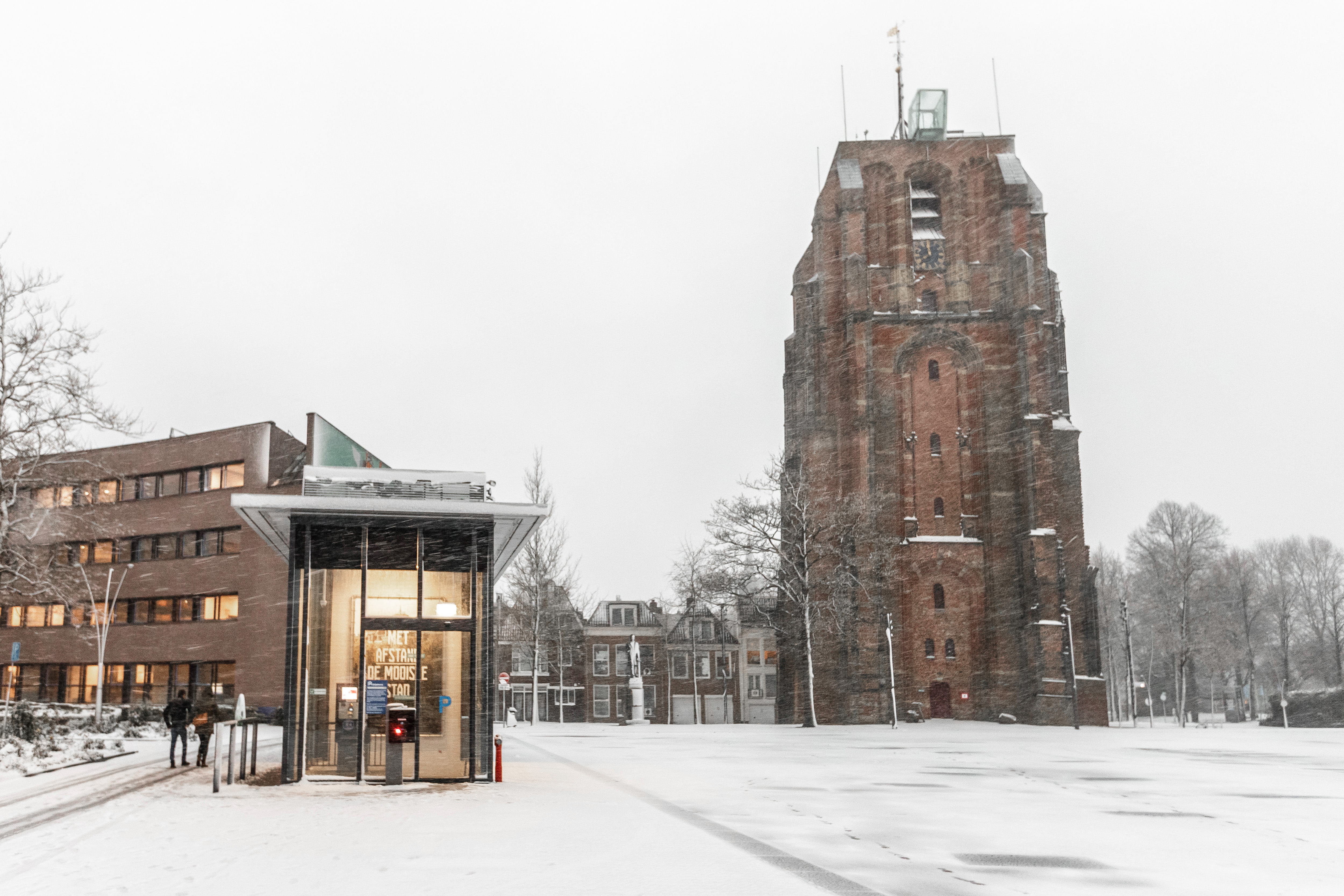 Nog één keer wegdromen: Leeuwarden in de sneeuw!