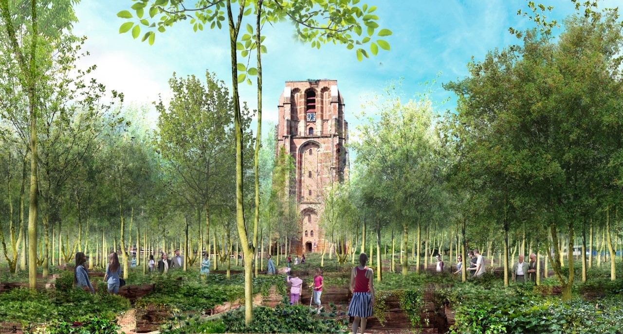 Bosk: meer dan duizend bomen, wandelend door de binnenstad!