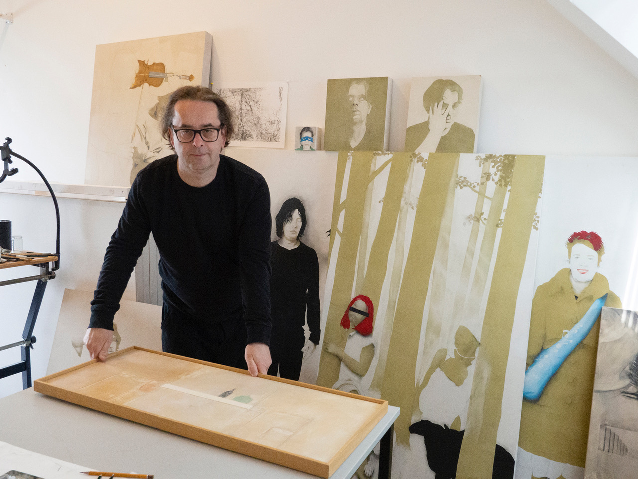 Kom naar de kunstverkoop van Ryszard en steun het goede doel