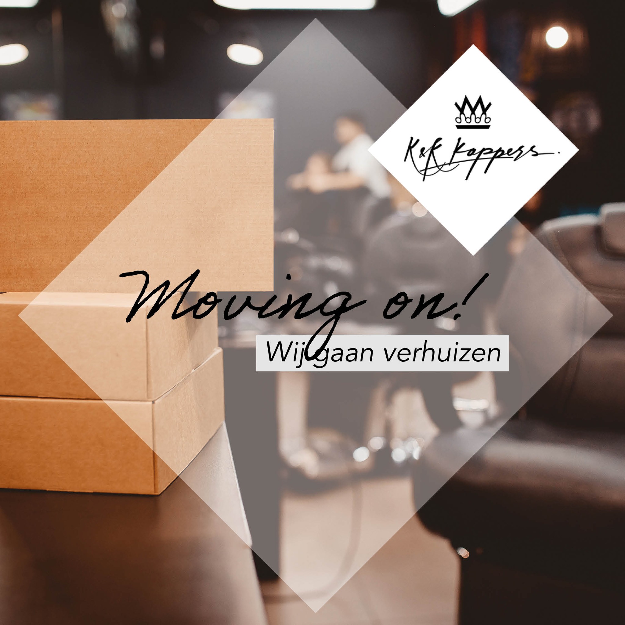 K & K Kappers verhuist uit de Sint Jacobsstraat naar een nieuwe locatie