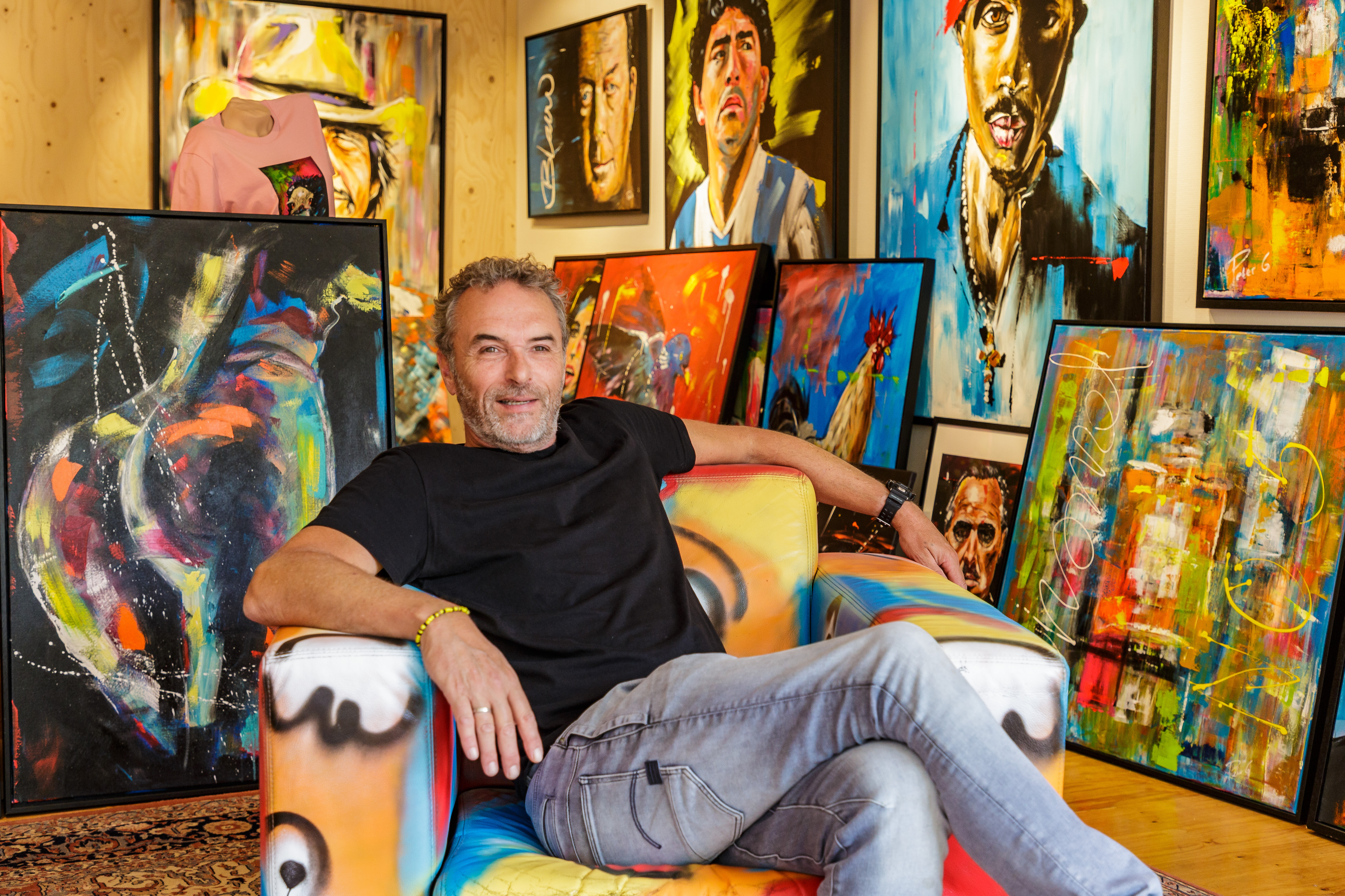 Kunstenaar Peter van der Griend: 'Uit 'nee' zeggen haal ik ook mijn plezier'