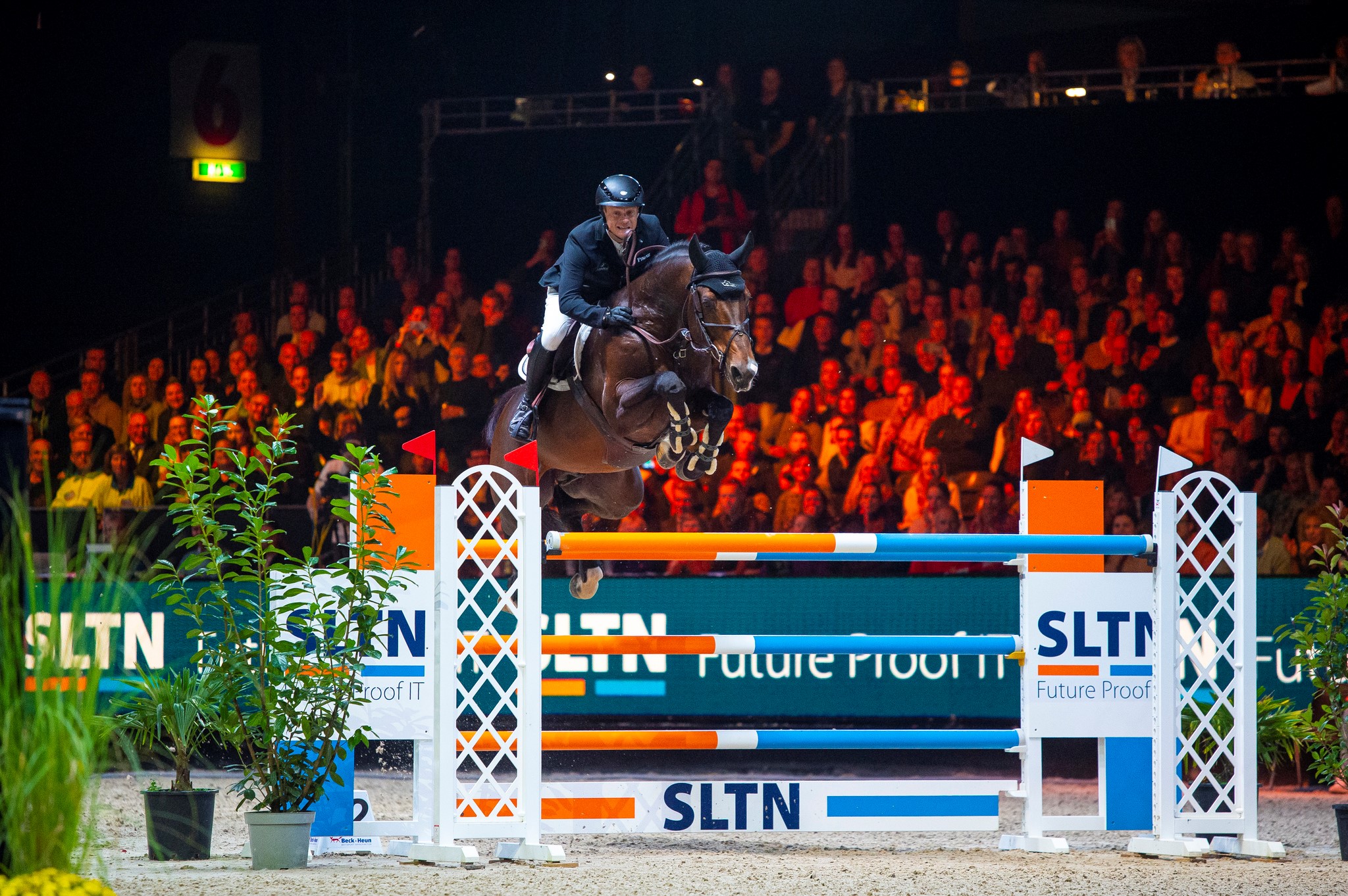 SLTN hoofdsponsor springen én dressuur indoor Friesland
