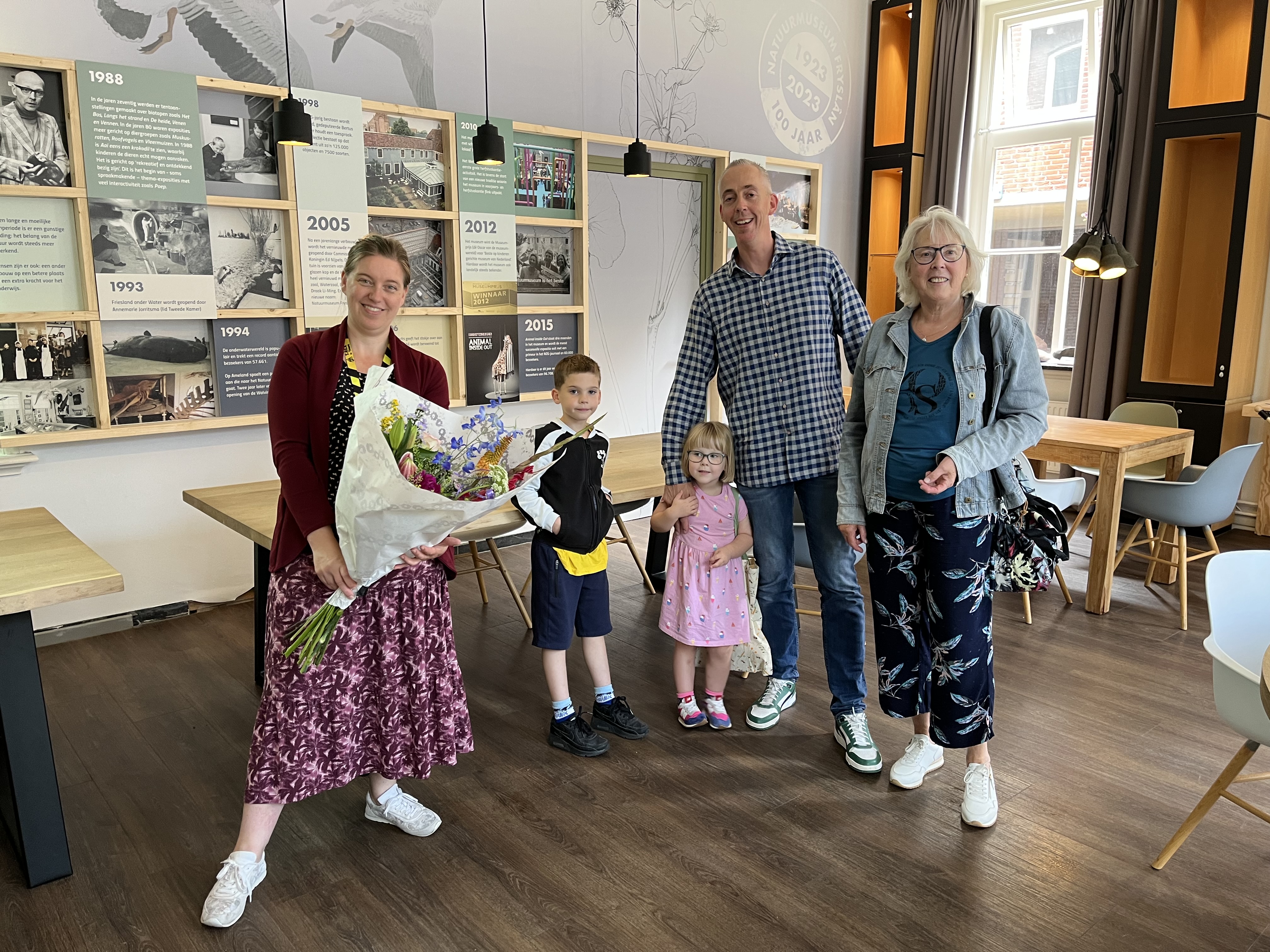 Natuurmuseum Fryslân ontvangt 50.000e bezoeker van 2023